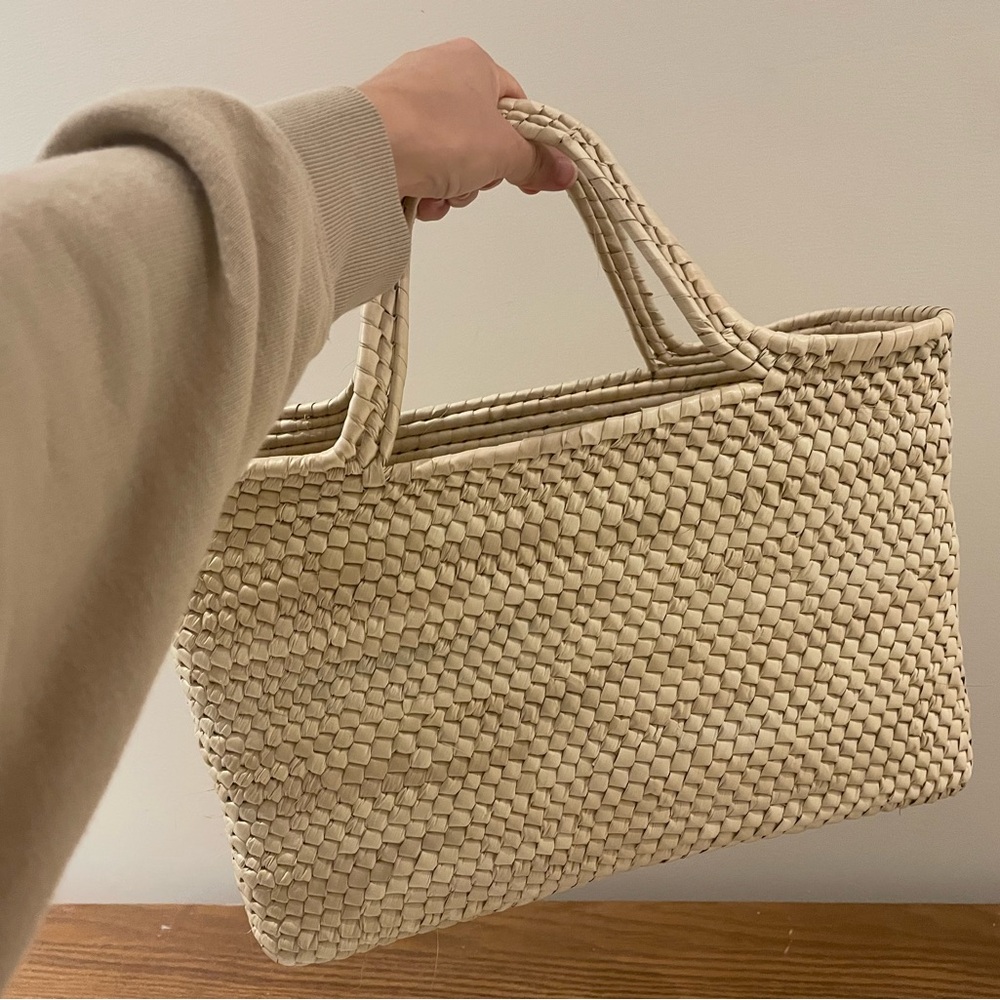 NEW Handmade large woven straw bag ✨ - Picture 5 of 6